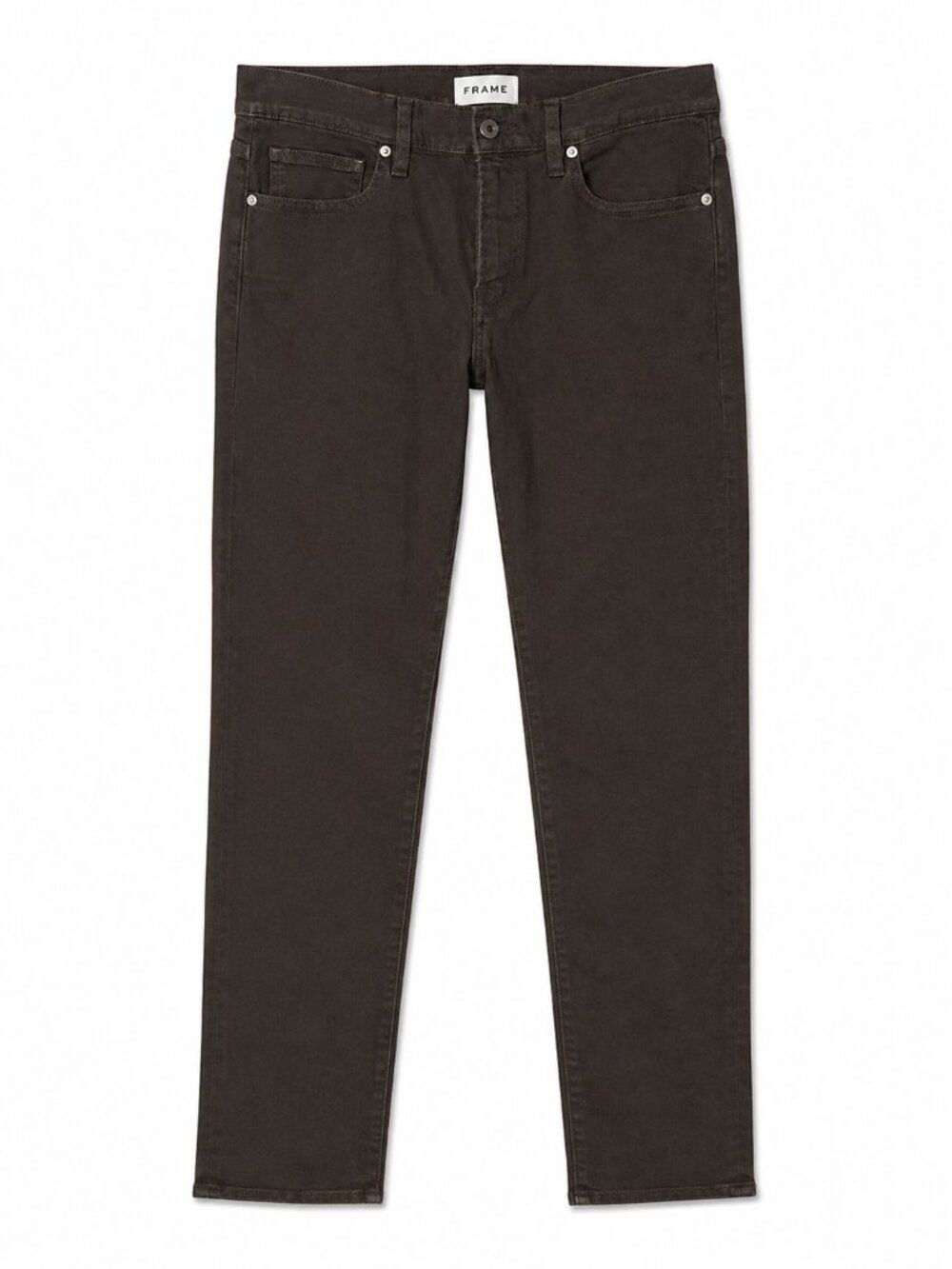 FRAME L'Homme Slim Jean Dark Brown Espresso Size 31